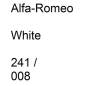 Preview: Alfa-Romeo, White, 241 / 008.